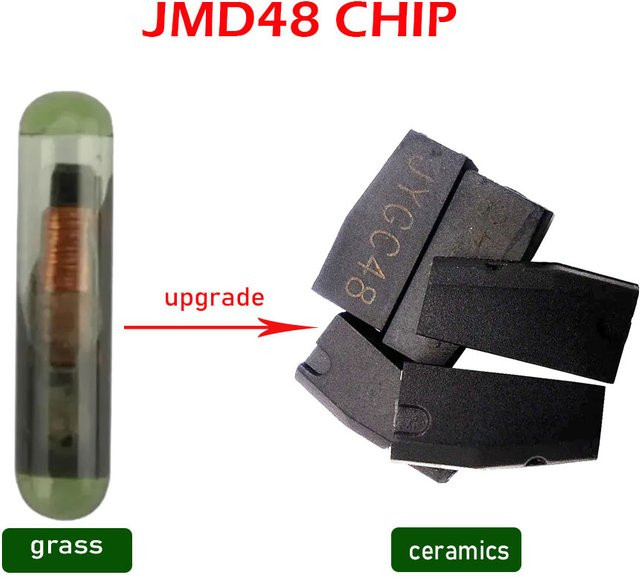 JMD48 Auto Schlüssel Chip für JMD E-baby Programmierer in Schwarz - Bild 1