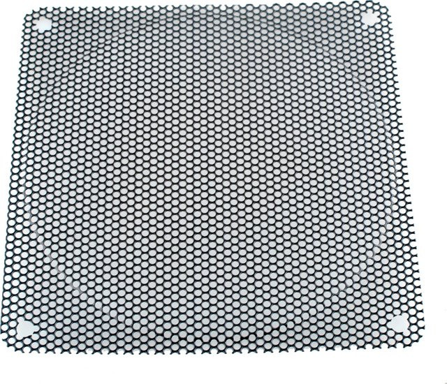 2er-Set ANCHAOPU Metall-Staubfilter für PC-Gehäuselüfter in Schwarz, 120 mm ultradünne Staubschutzgitter - Bild 1