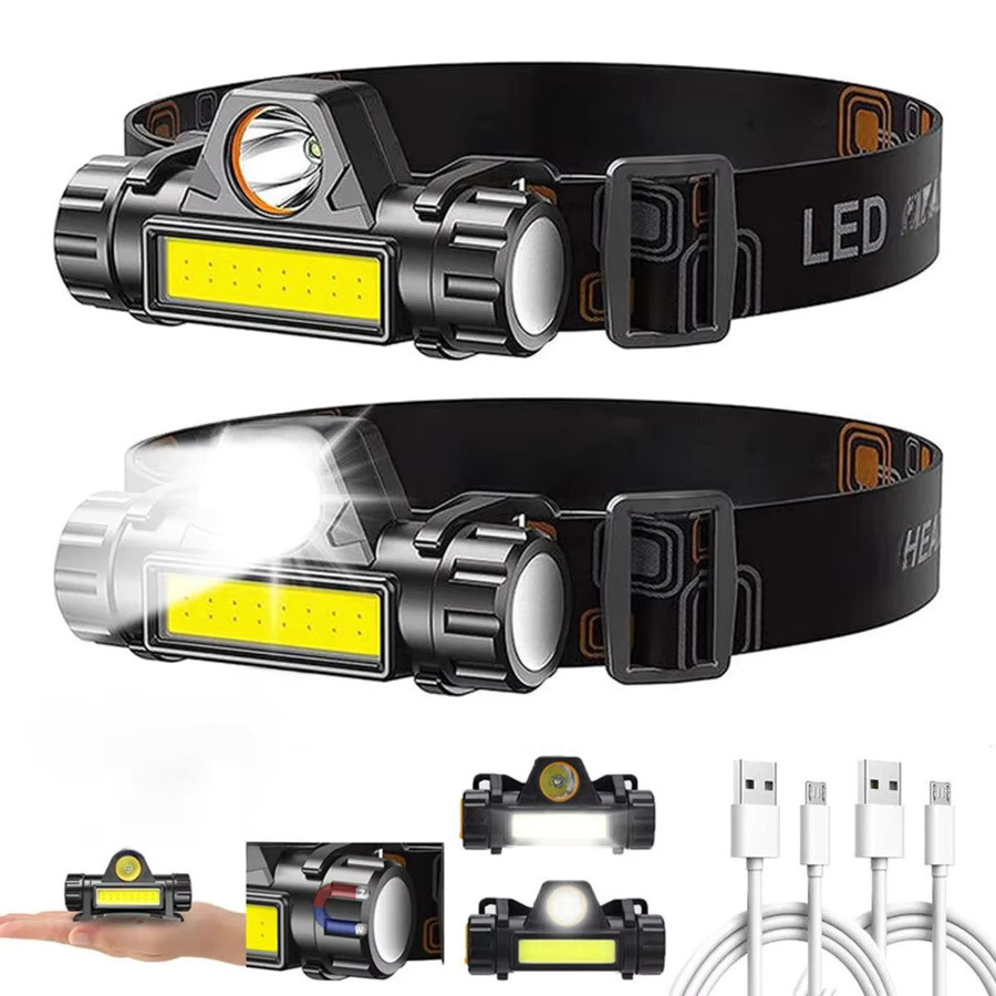 ZHIYU Wiederaufladbarer COB LED Scheinwerfer mit Magnet und Wasserdichtigkeit für Outdoor und Angeln - Bild 5