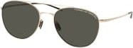 Porsche Design P 8947 C Sonnenbrille, Vollrand, quadratisch, Titanium, Unisex, gold, grey - Bild 1