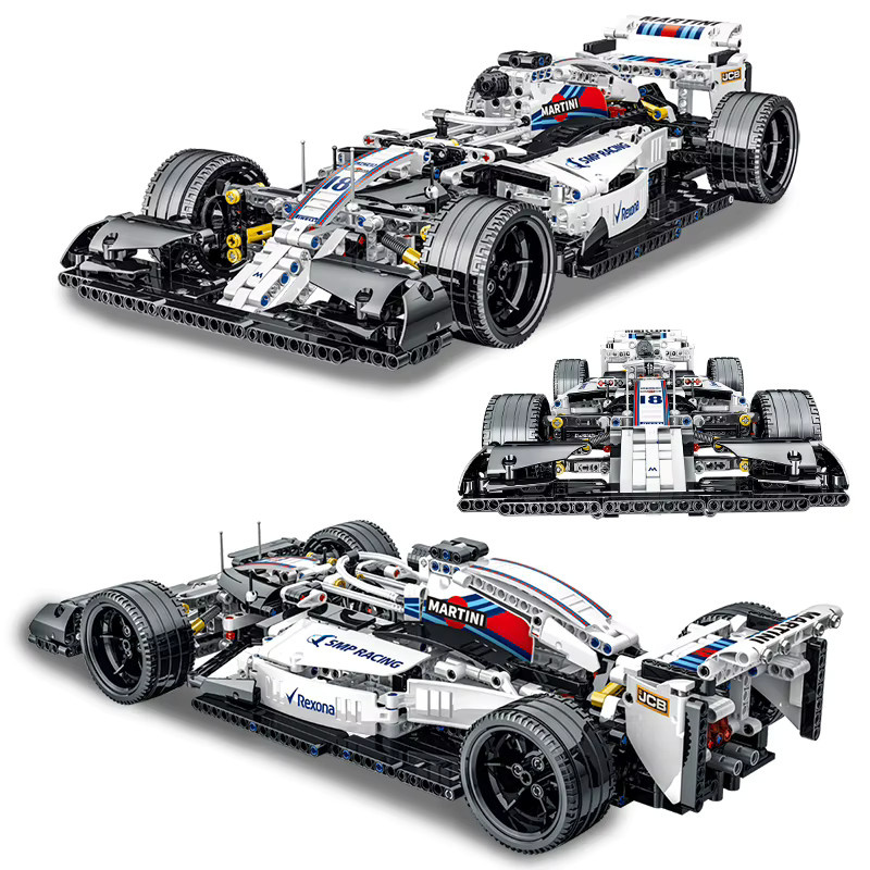 yaafun MOC Technische Sportwagen Bausteine, Racing Fahrzeug Modell, ab 6 Jahren - Bild 4