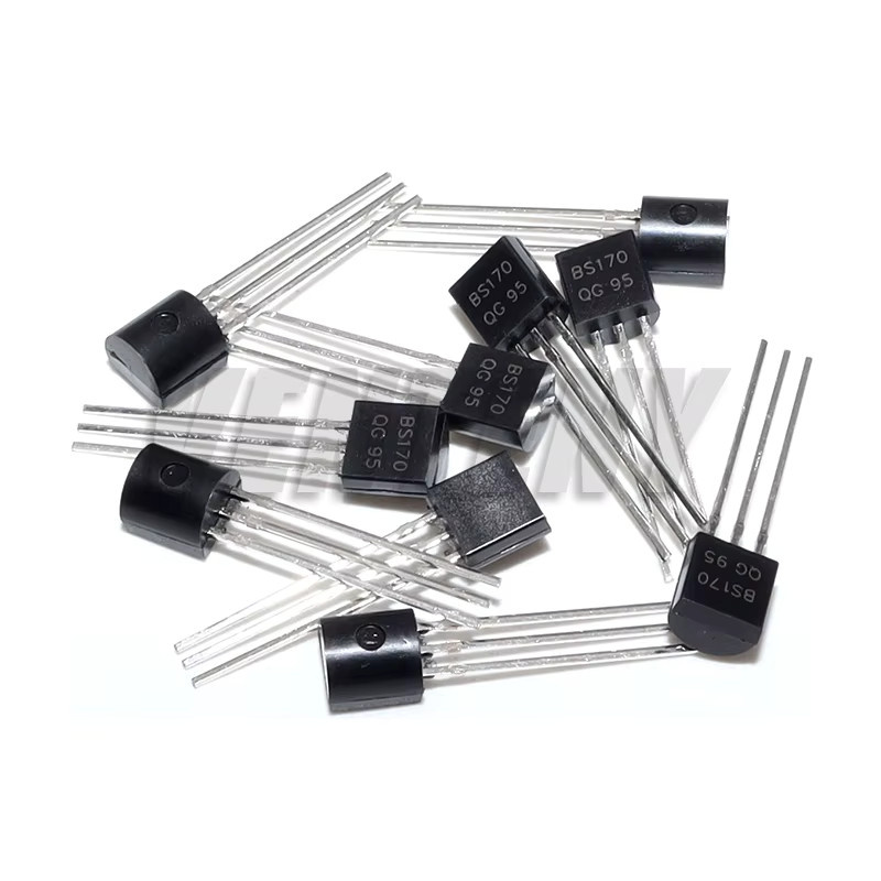 VENTENY BS170 Triodentransistor im TO-92 Gehäuse, 10 Stück, Schwarz - Bild 2