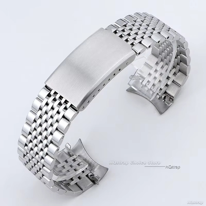 HQstrap Uhrenarmband Edelstahl, Silber, Herren - Bild 2