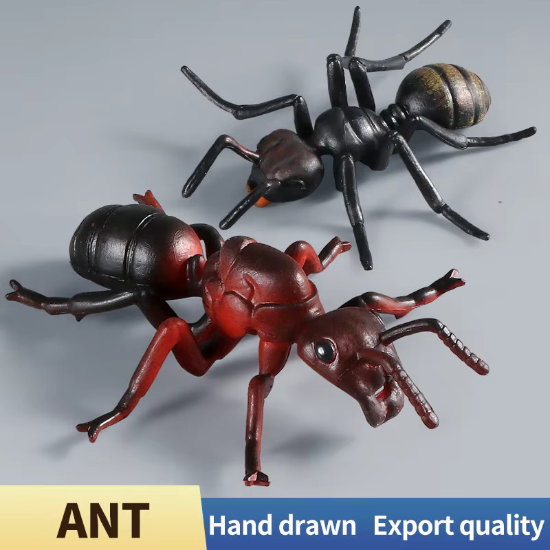 XIALIBAOMOWAN Ameise, Actionfiguren, Tiere, Schwarz, Kunststoff - Bild 2