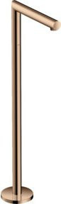Hansgrohe Axor Uno Boden-Wanneneinlauf Fertigmontageset in poliertem Gold - Bild 1