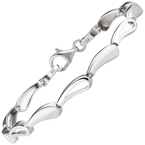 Colfem Armband 925 Sterling Silber, 19 cm, Unisex - Bild 1
