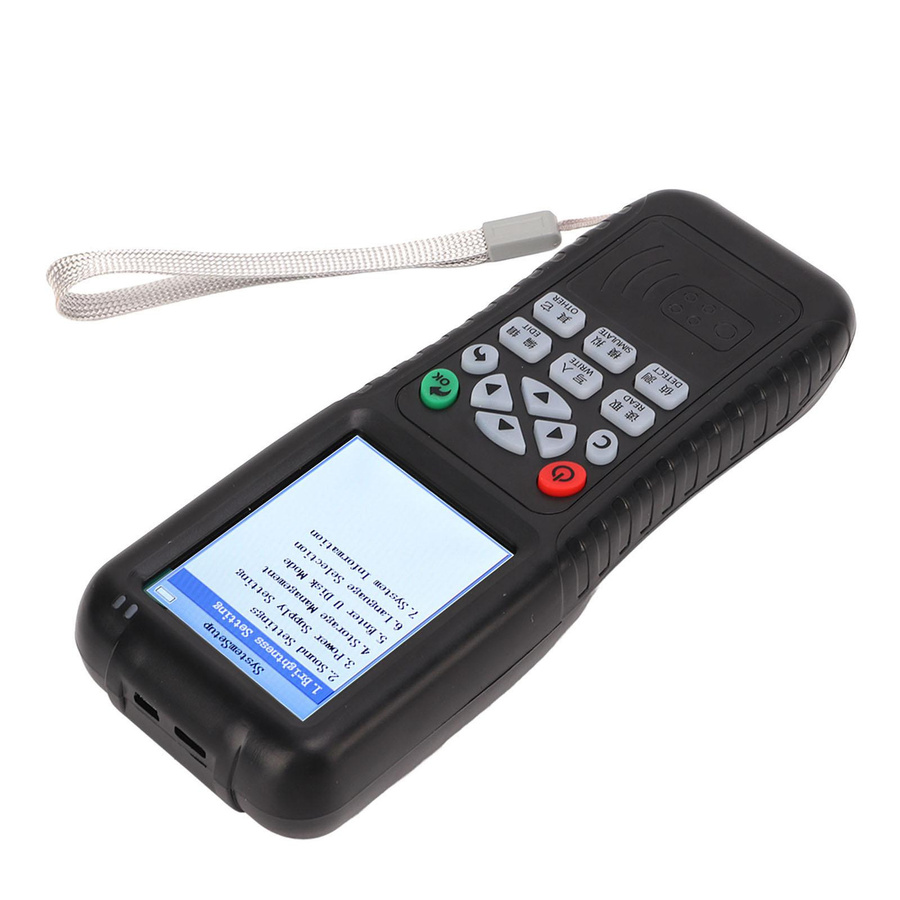 Neoglint Handheld IC ID Kartenkopierer Reader Writer Duplicator Cloner für Türzugangskontrolle 125-500 kHz in Schwarz mit NFC-Funktion - Bild 2
