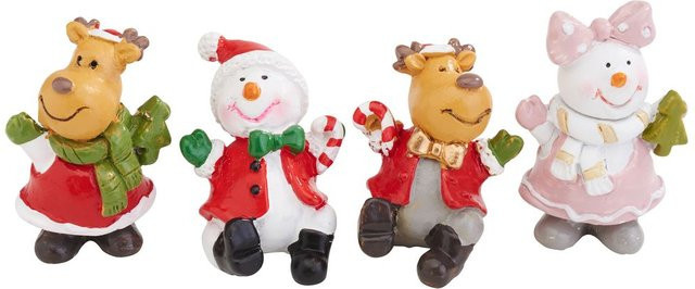 VBS Weihnachtsfiguren X-Mas Greetings aus Polyresin in Multicolor - Bild 1