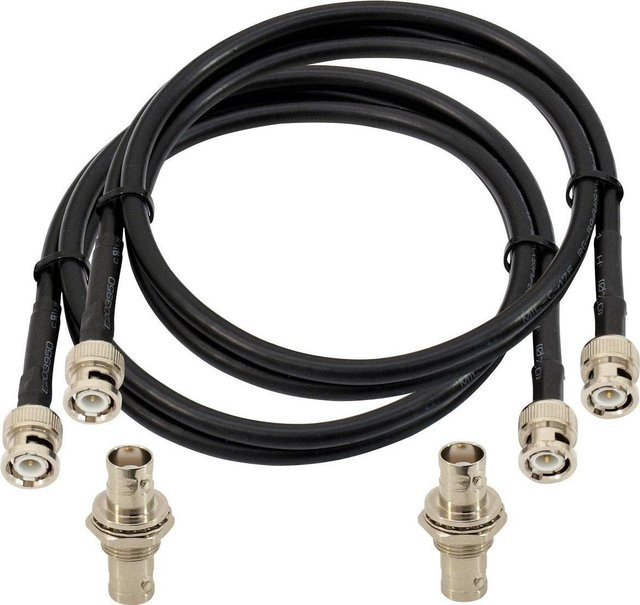 Omnitronic Antennenkabel BNC-Set, Schwarz, 10 m - Bild 1