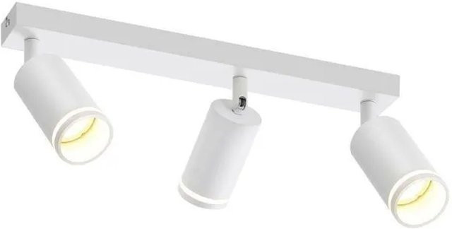 NETTLIFE Deckenstrahler aus Metall in Weiß, verstellbar für Wohnzimmer und Schlafzimmer - Bild 1