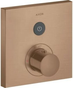 Hansgrohe ShowerSelect UP-THM Fertigmontageset Duschthermostat Eckausführung in Rosegold - Bild 1