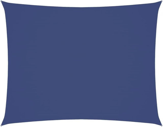 Furnicato Sonnensegel aus PU-beschichtetem Oxford-Gewebe, rechteckig, Blau, Breite: 3,5 m, Länge: 4,5 m - Bild 1