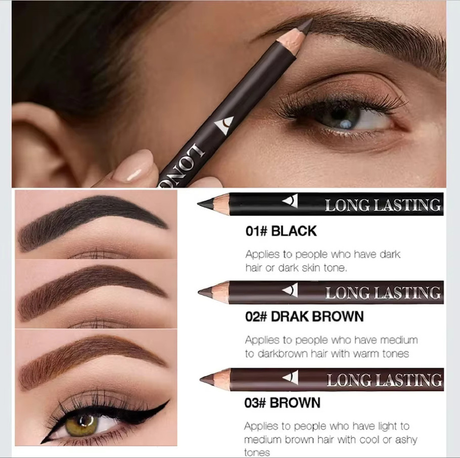 LUXURYTO Augenbrauenstift, Schwarzbraun, Damen - Bild 3