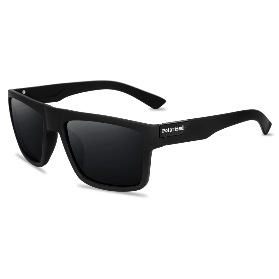 ZXWLYXGX Sportsonnenbrille, Vollrand, Square, Kunststoff, Schwarz, Unisex - Bild 2