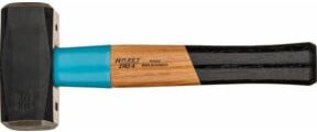 Hazet BluGuard Fäustel 2142-4 in Blau mit Holzstiel und Stahlkopf - Bild 1
