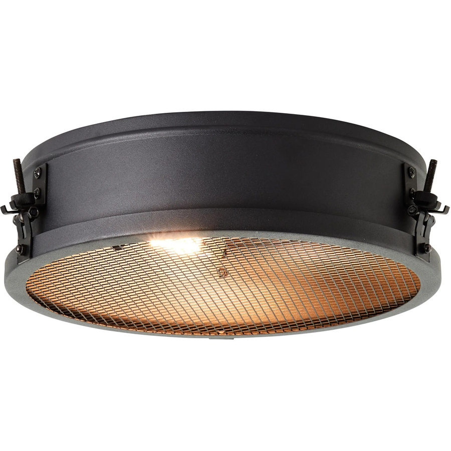 Brilliant Deckenleuchte Zois in Schwarz aus Metall mit E27 Fassung, Durchmesser: 34 cm - Bild 2