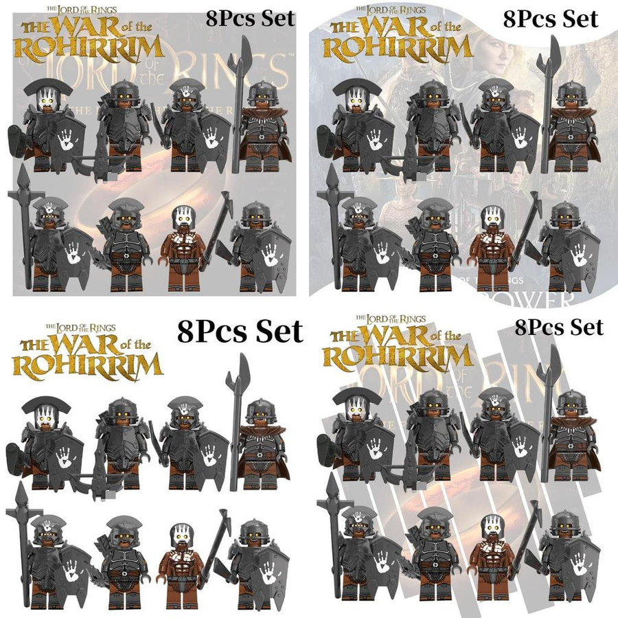NovaGlade Magic Lord Mini-Figuren-Serie Mächtiger Ork Lernbauspielzeug - Bild 5