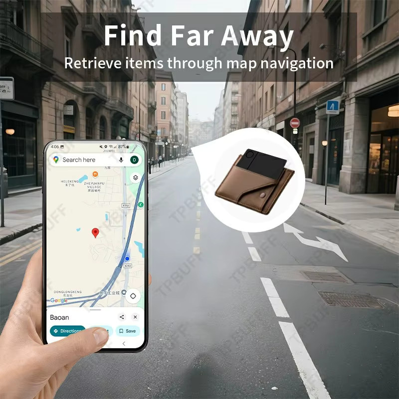 Android Wireless Charge Wallet Tracker GPS Smart Tag für Google Find My Device, kompatibel mit Xiaomi und Samsung Handys - Bild 3