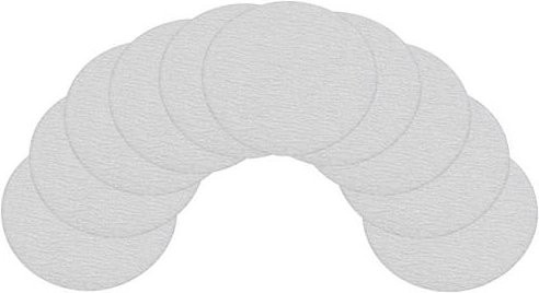 Hazet Ersatz-Schleifpads Korn 320 Grau 10 Stück Durchmesser: 7,62 cm - Bild 1