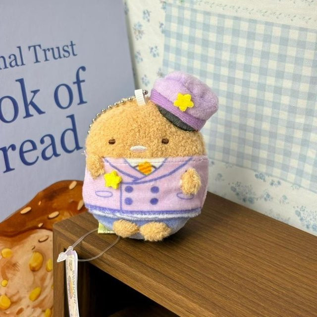 Sumikko Gurashi Sternenzug Lokführer Plüschtier Schlüsselanhänger, Puppe - Bild 1