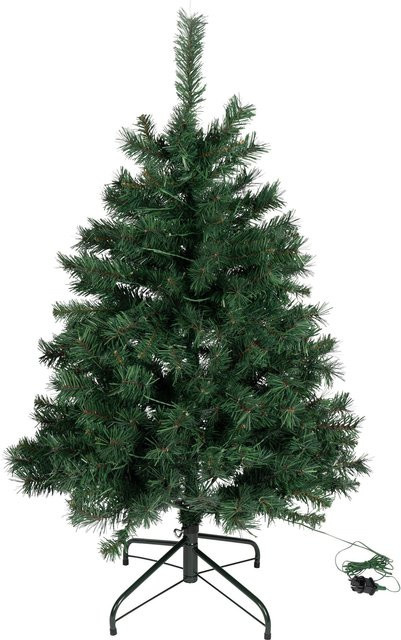 Viva Domo Kunst-Tannenbaum mit LEDs in Grün aus Metall - Bild 1