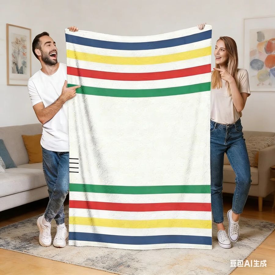 Hudson Bay Ultraweiche Fleecedecke als kuschelige Überwurfdecke für dein Wohnzimmer und Schlafzimmer - Bild 3