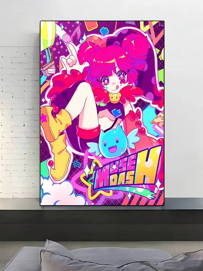 Muse Dash Poster Bilibili Wandkunst Aufkleber Mehrfarbig - Bild 6