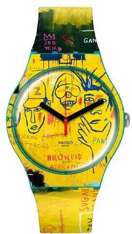 Swatch Analoguhr, Gelbe, Kunststoff, 41 mm, Unisex - Bild 1