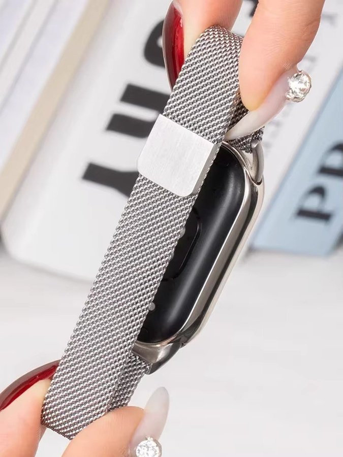 NEY Uhrenarmband Milanaise, Edelstahl, Unisex - Bild 2