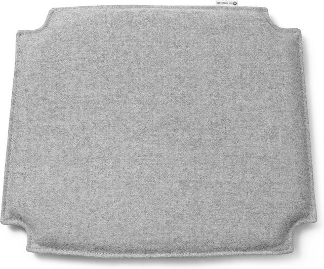 Carl Hansen & Søn And Son Sitzkissen für CH24 Wishbone Chair aus Wolle in Grau - Bild 1