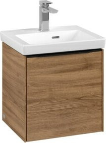 Villeroy & Boch Waschtischunterschrank Subway 3.0 in Braun, Wandhängend, B/T/H: 42,3 x 42,9 x 37,8 cm - Bild 1