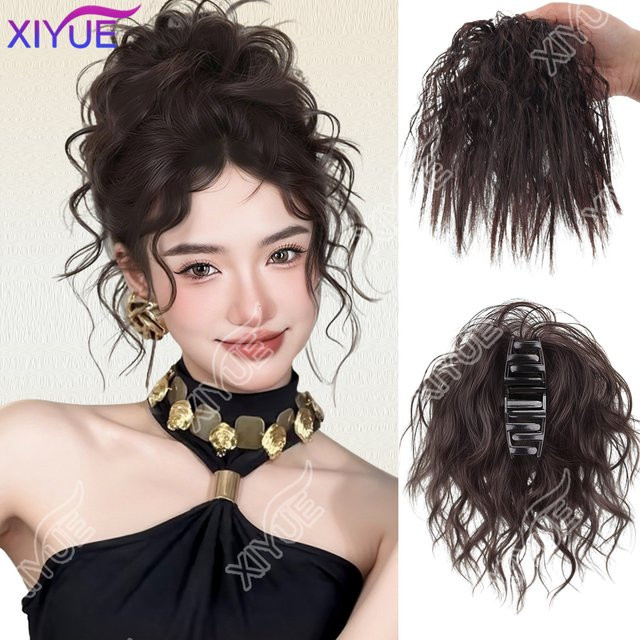 XIYUE Haarknoten Haarverlängerung Perücke, Synthetisch, Damen - Bild 1