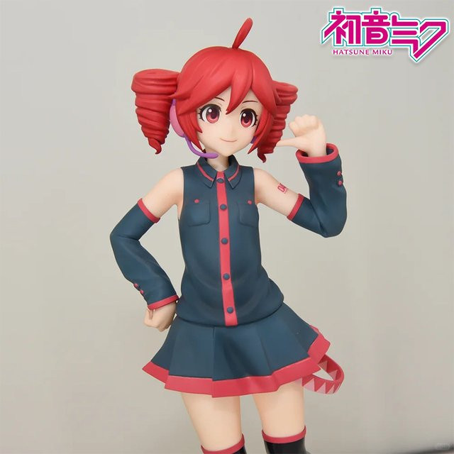 Bandai Hatsune Miku Büste Kasane Teto Figur, Kunststoff, Mehrfarbig - Bild 1