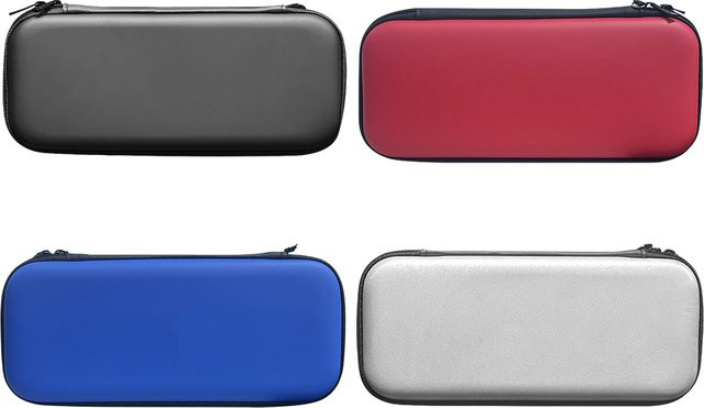 VODOOL Schlanke Reise-Aufbewahrungstasche aus EVA Hartschale für Nintendo Switch und Switch 2, Farbe: Rot - Bild 1