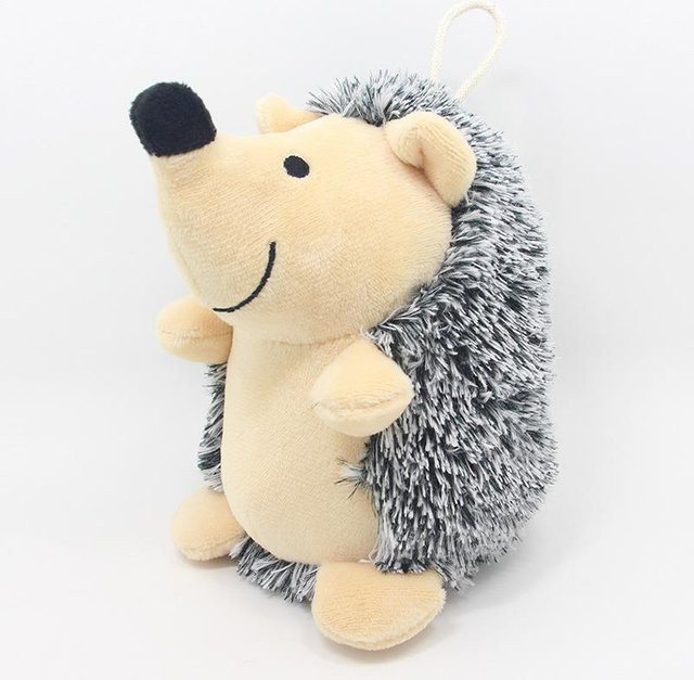 BC Pet Supplies Igel, Plüsch Hundespielzeug, mit Quietschgeräusch - Bild 1