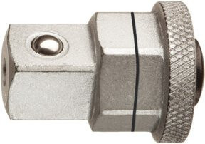 Gedore 7 RA-12,5 Antriebs-Adapter 1/2 Zoll 4-kant 19 mm in Silber für 7 R / 7 UR - Bild 1