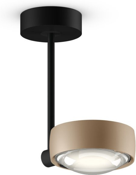 Occhio Sento Faro Up LED-Deckenleuchte mit 20 LEDs in Gold matt und Schwarz matt, warmweiß 2700K, dimmbar - Bild 1