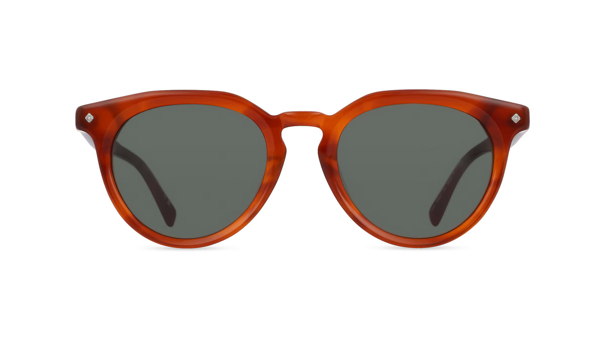 Scotch & Soda SS 8011 Sonnenbrille, Vollrand, Panto, Kunststoff, braun, Herren - Bild 1