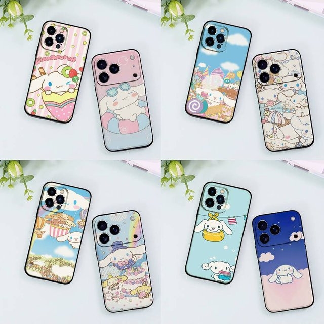 C-Cinnamoroll Handyhülle in Schwarz für verschiedene iPhone Modelle von bilibili - Bild 1