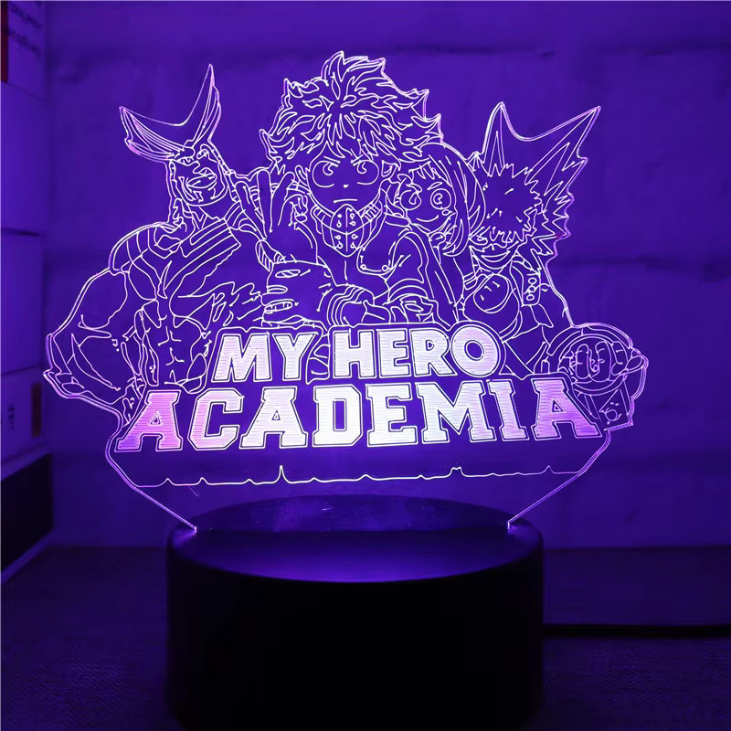 My Hero Academia Bakugou Katsuki Actionfigur, LED-Lampe, Acryl-Ständer - Bild 2
