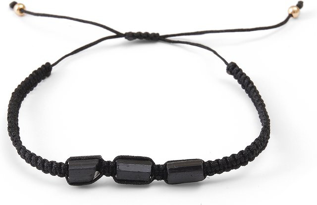 SANSWL Armband, Wachsseil, Schwarz, Unisex - Bild 1