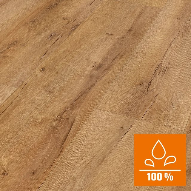 Classen Laminat NK32 Oak Light Natural in Holzoptik, wasserfest, 8 mm Stärke - Bild 1