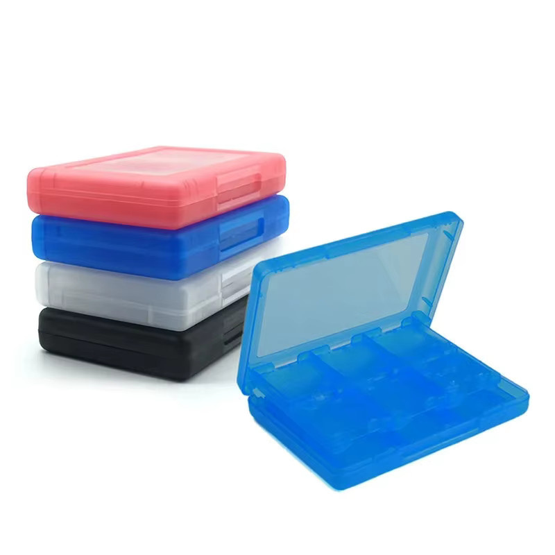Nintendo Spielkarten-Etui 28-in-1 Aufbewahrungsbox für NEW 3DS, DSi XL, DSi LL und DS Lite in Rot - Bild 2
