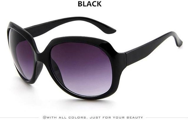 YA malimlu-75 Sonnenbrille, Butterfly, Vollrand, Damen, schwarz - Bild 1
