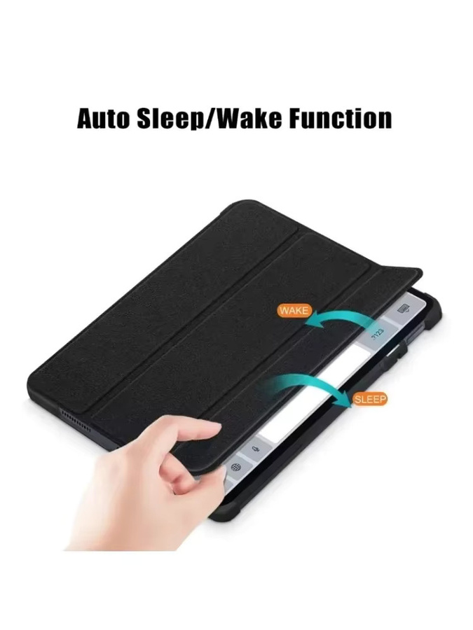 Smart Cover Klapphülle aus PU-Leder für Xiaomi Pad 5, Pad 5 Pro, Pad 6, Pad 6 Pro und Pad 7 / Pad 7 Pro (11 bis 11,2 Zoll) in Blau oder Schwarz - Bild 1