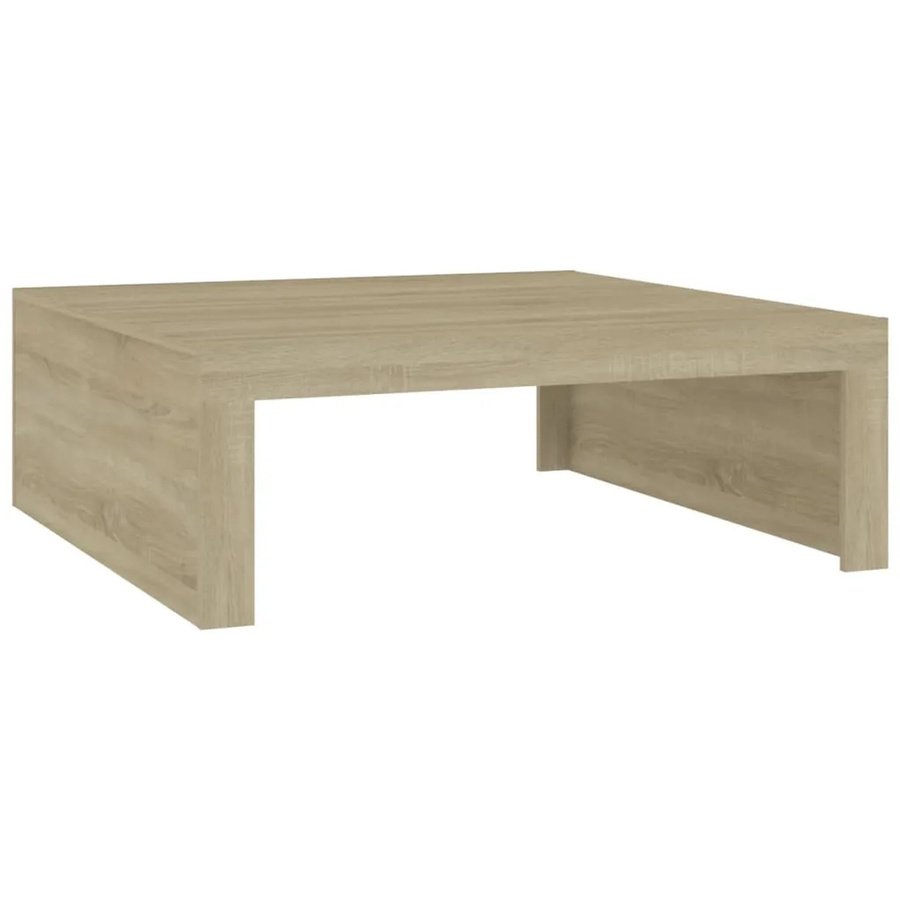 vidaXL Couchtisch Modell 1 aus Holzwerkstoff in Sonoma-Eiche, quadratisch, B/T/H: 100 x 100 x 35 cm - Bild 2