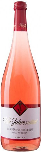 Vier Jahreszeiten Blauer Portugieser, trocken, Roséwein, 2024, 1,0 l - Bild 1