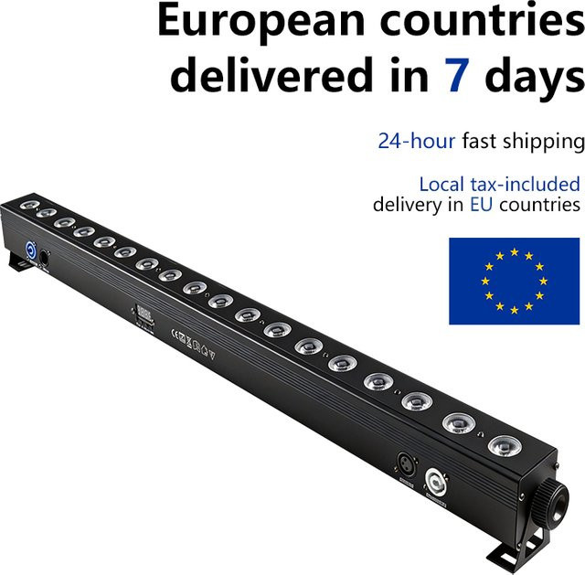 AICPOSE DMX LED Pixel Wallwasher RGBWAUV Bühnenlicht LED Bar für Party und Event - Bild 1