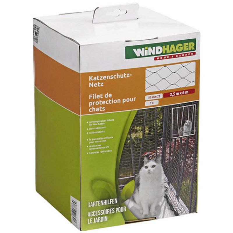 WINDHAGER Schutznetz Schwarz H x L: 2,5 x 6 m - Bild 3