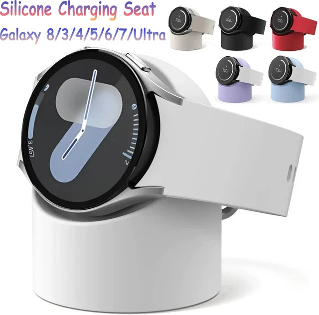 Samsung Silikon Ladesitz für Galaxy Watch, Unisex - Bild 1